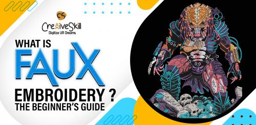 What Is Faux Embroidery? A Beginner's Guide | Cre8iveSkill