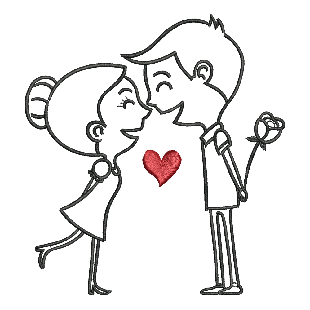 Couple Love Continuous Line Drawing Vector Illustration Minimalist Design  Romantic Stock Vector by ©ngupakarti 248864484