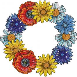 Top Notch Round Floral Ring Embroidery Design | Cre8iveSkill