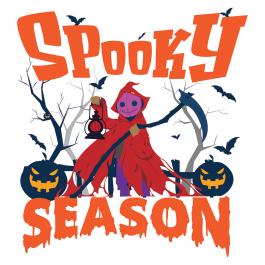 Quality Halloween Spooky Season Vector Design | Cre8iveskill