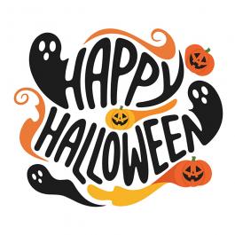 Happy Halloween Boo Vector Design-Cre8iveskill