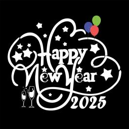 Happy New Year Eve Celebration Vector Graphic Design | Cre8iveSkill