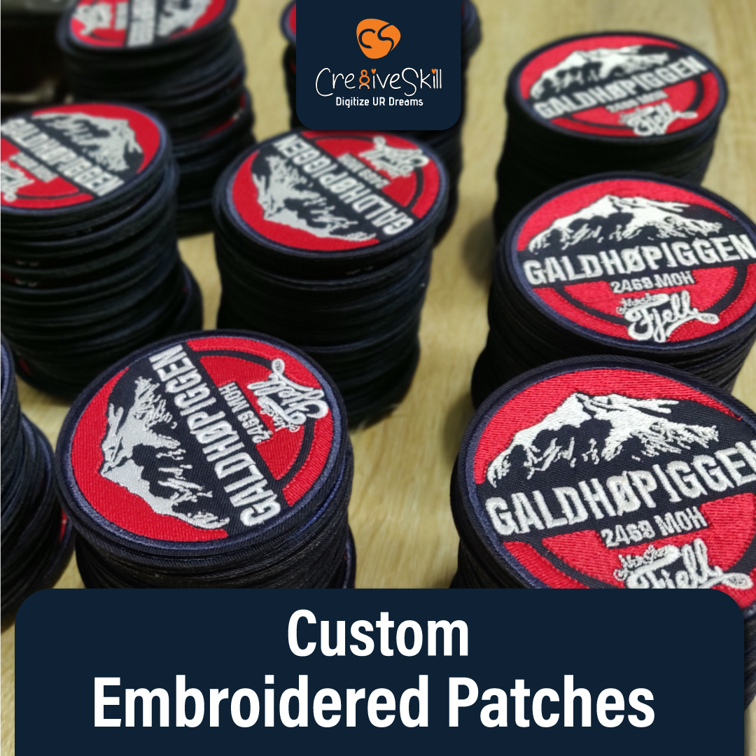 Custom Patches Embroidered Wholesale Embroidery Patch Creative