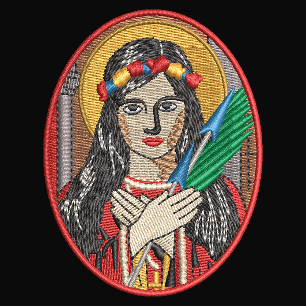 Embroidery Design: Woman Face